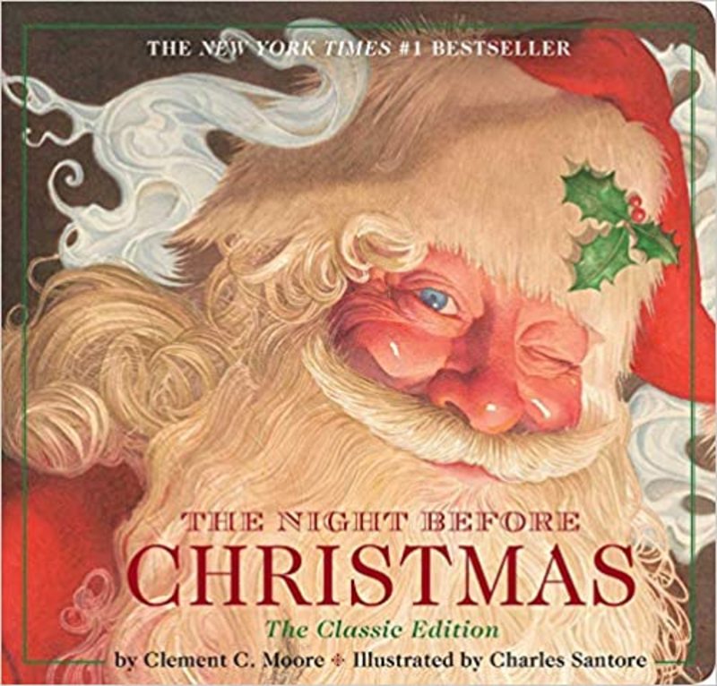 Book cover for "The Night Before Christmas" by Clement Moore