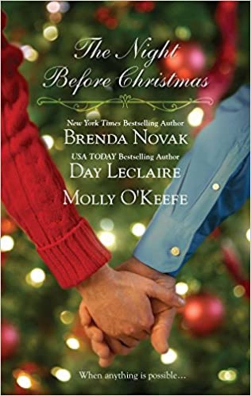 Book cover for "The Night Before Christmas" by Brenda Novak
