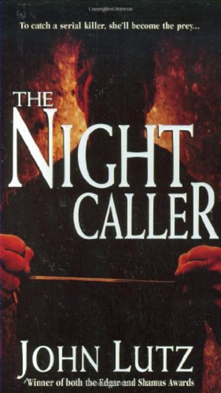 Book cover for "The Night Caller" by John Lutz