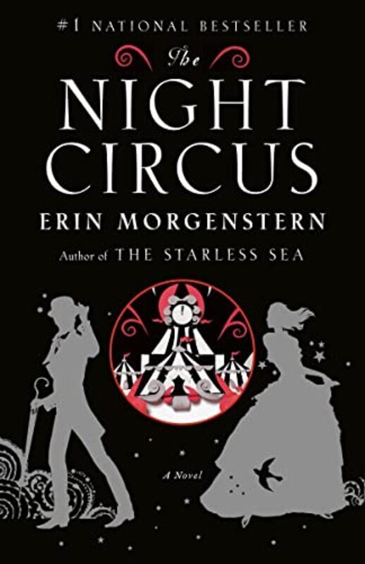 Book cover for "The Night Circus" by Erin Morgenstern