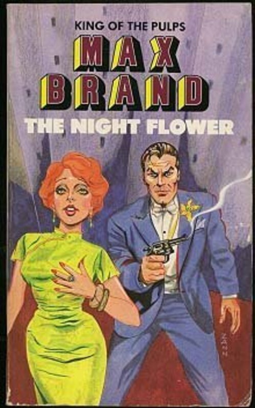 Book cover for "The Night Flower" by Max Brand