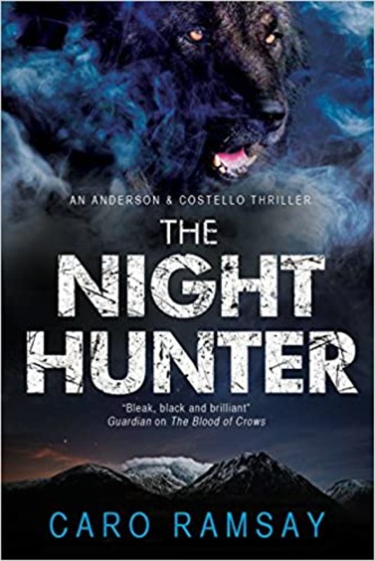 Book cover for "The Night Hunter" by Caro Ramsay