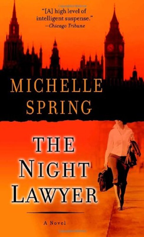 Book cover for "The Night Lawyer" by Michelle Spring