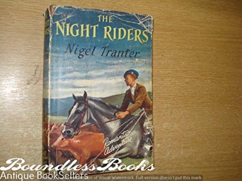 Book cover for "The Night Riders" by Nigel Tranter