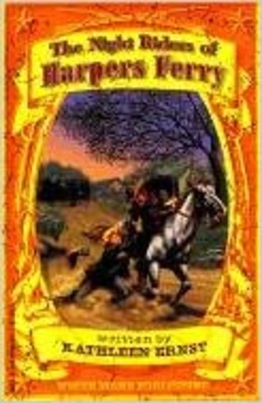 Book cover for "The Night Riders of Harpers Ferry" by Kathleen Ernst