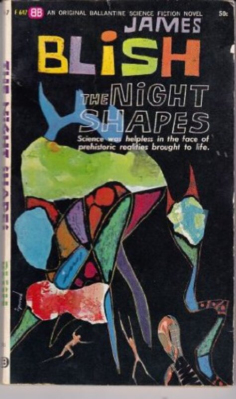 Book cover for "The Night Shapes" by James Blish