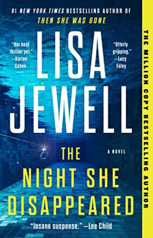 Book cover for "The Night She Disappeared" by Lisa Jewell