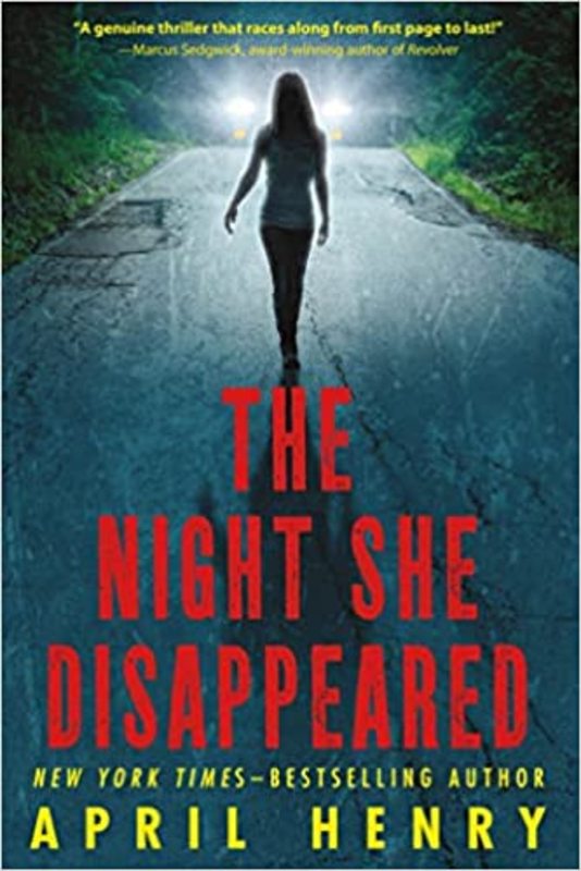 Book cover for "The Night She Disappeared" by April Henry