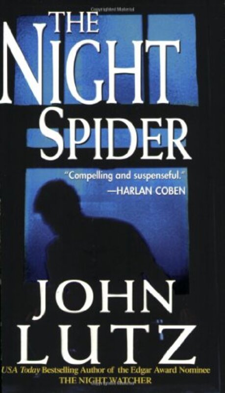 Book cover for "The Night Spider / Night Victims" by John Lutz