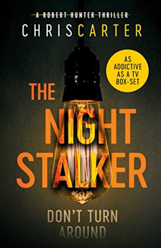 Book cover for "The Night Stalker" by Chris Carter