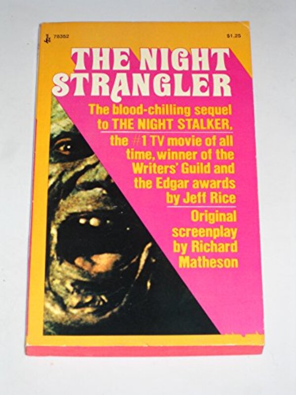 Book cover for "The Night Strangler" by Richard Matheson