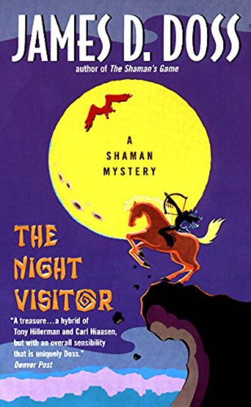 Book cover for "The Night Visitor" by James D Doss
