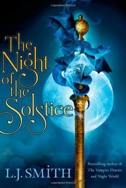 Book cover for "The Night of the Solstice" by LJ Smith
