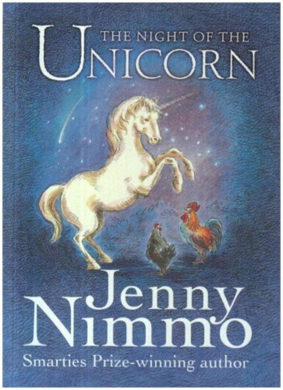 Book cover for "The Night of the Unicorn" by Jenny Nimmo