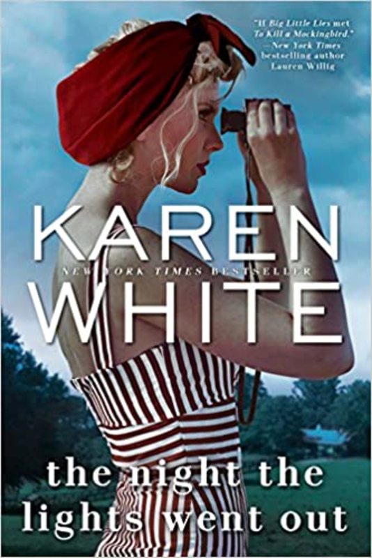 Book cover for "The Night the Lights Went Out" by Karen White