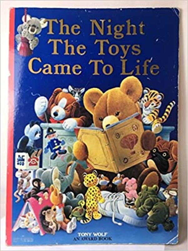 Book cover for "The Night the Toys Came to Life" by Enid Blyton
