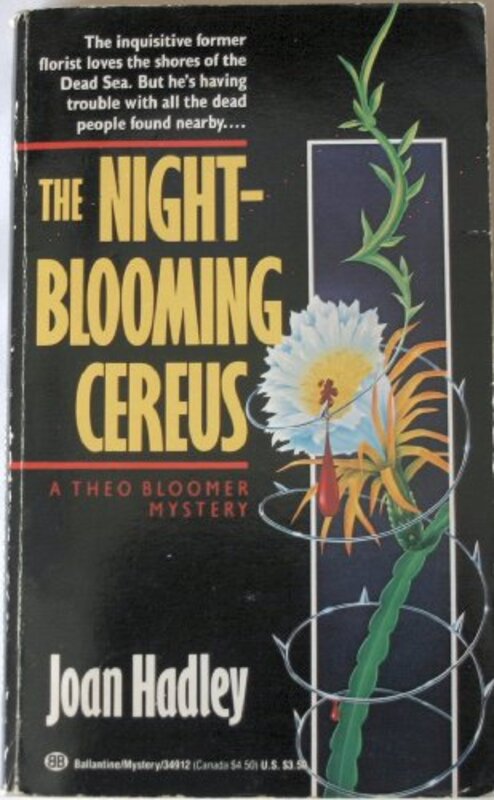 Book cover for "The Night-Blooming Cereus" by Joan Hess