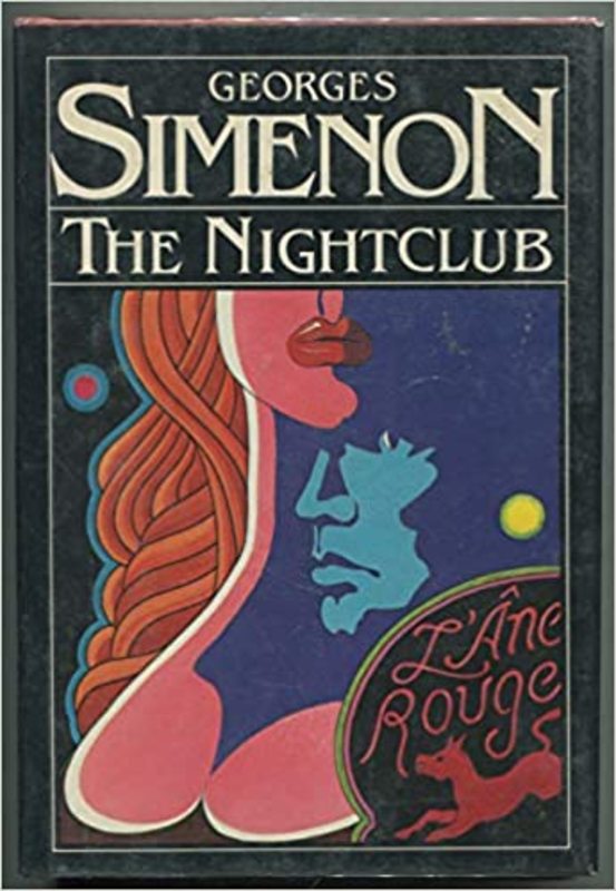 Book cover for "The Nightclub" by Georges Simenon