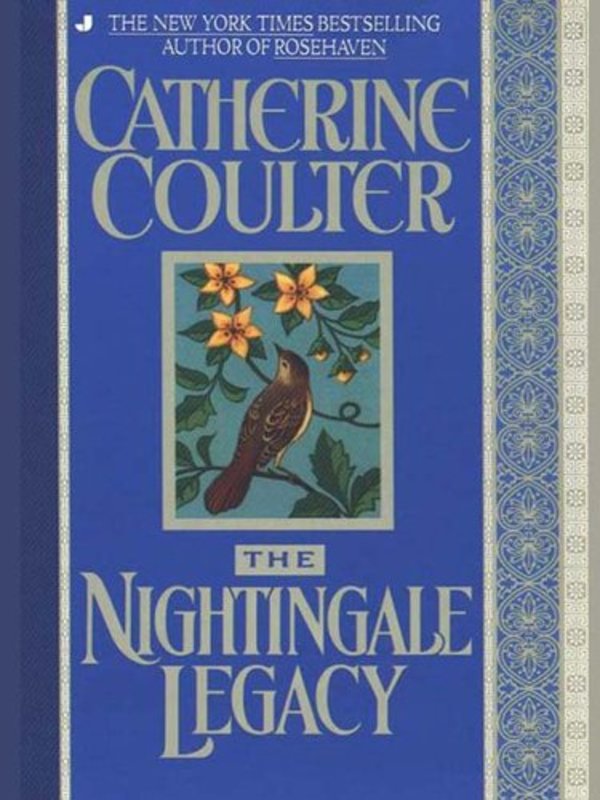 Book cover for "The Nightingale Legacy" by Catherine Coulter