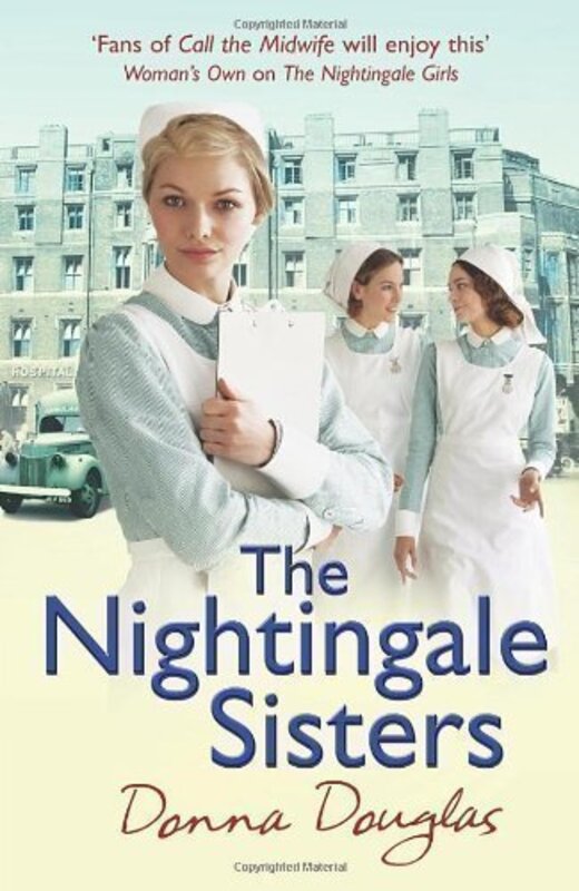Book cover for "The Nightingale Sisters" by Donna Douglas