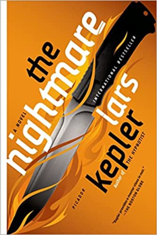 Book cover for "The Nightmare" by Lars Kepler