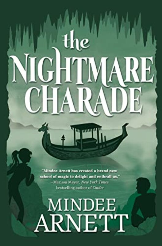 Book cover for "The Nightmare Charade" by Mindee Arnett