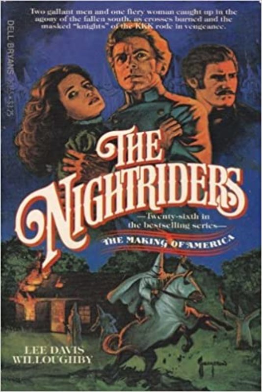 Book cover for "The Nightriders" by Lee Davis Willoughby