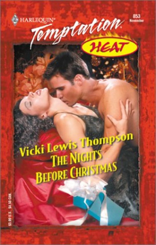 Book cover for "The Nights Before Christmas" by Vicki Lewis Thompson