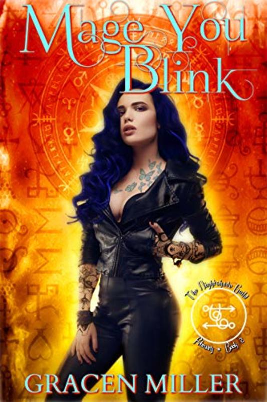 Book cover for "The Nightshade Guild : Mage You Blink" by Various