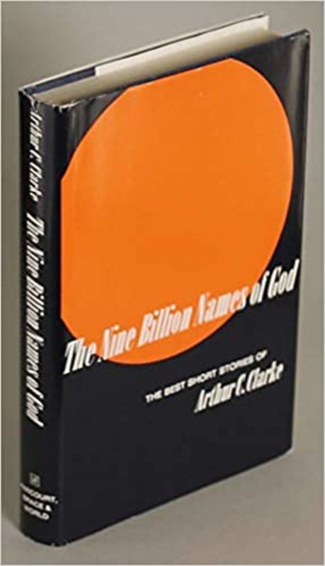 Book cover for "The Nine Billion Names of God" by Arthur C. Clarke