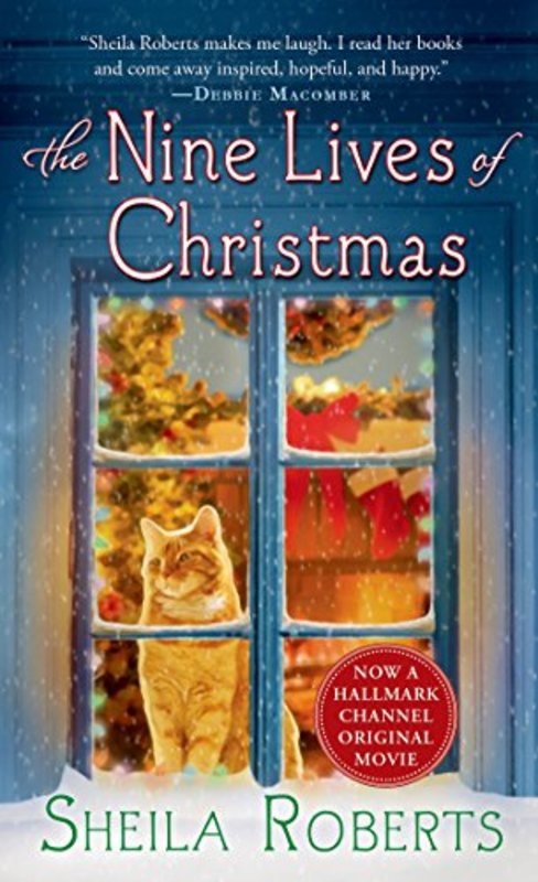 Book cover for "The Nine Lives of Christmas" by Sheila Roberts