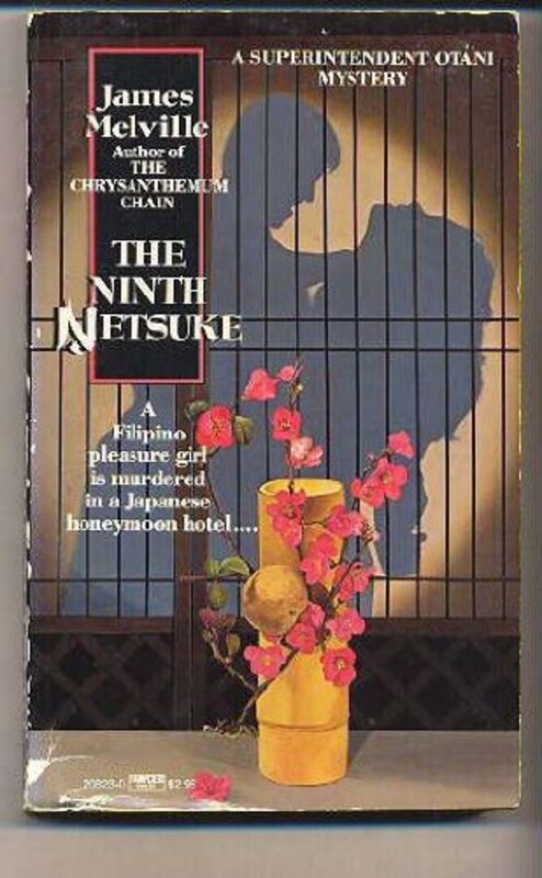 Book cover for "The Ninth Netsuke" by James Melville