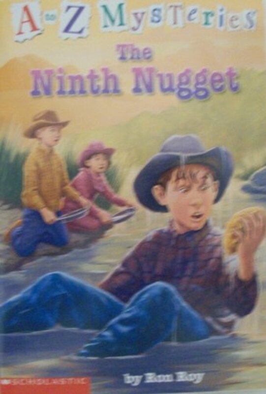 Book cover for "The Ninth Nugget" by Ron Roy