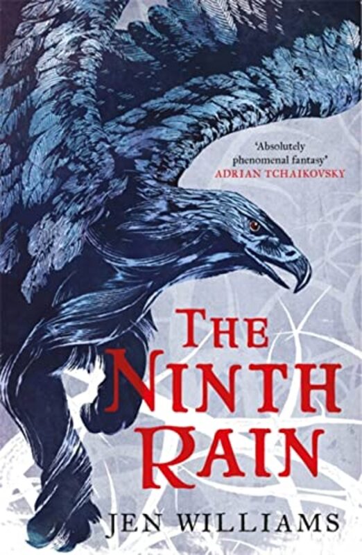 Book cover for "The Ninth Rain" by Jen Williams