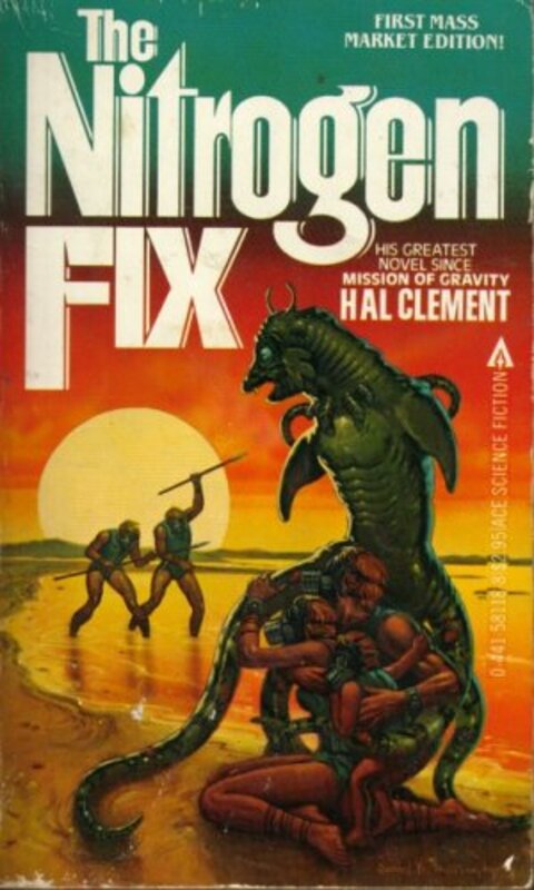 Book cover for "The Nitrogen Fix" by Hal Clement