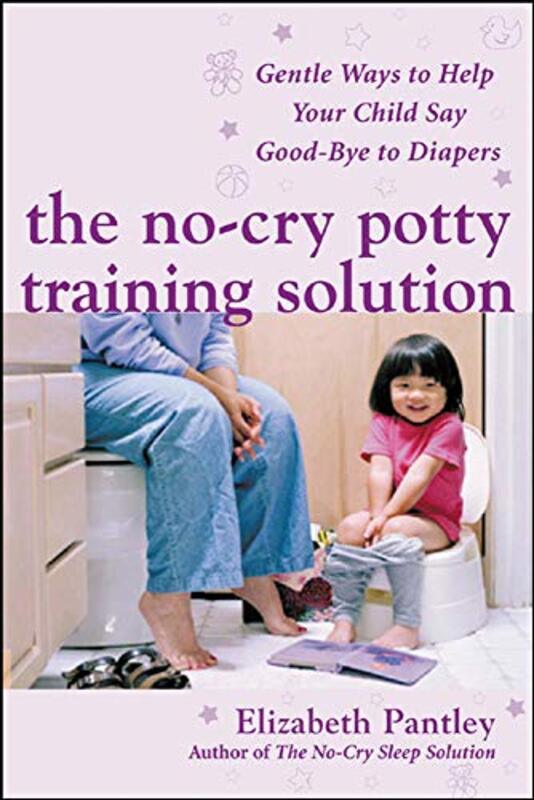 Book cover for "The No-Cry Potty Training Solution" by Elizabeth Pantley
