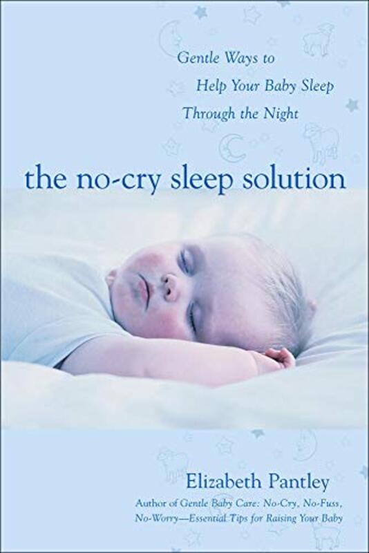Book cover for "The No-Cry Sleep Solution" by Elizabeth Pantley