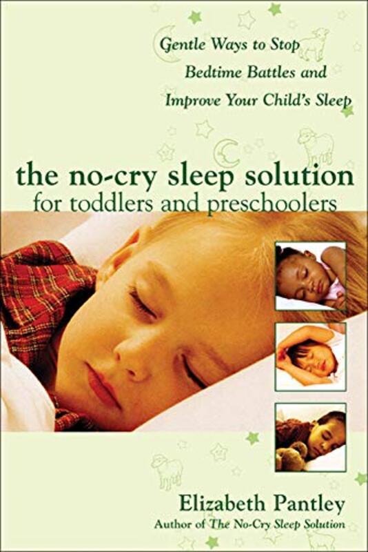 Book cover for "The No-Cry Sleep Solution for Toddlers and Preschoolers" by Elizabeth Pantley