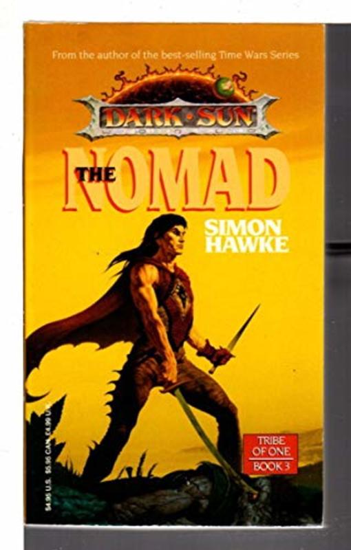 Book cover for "The Nomad" by Simon Hawke