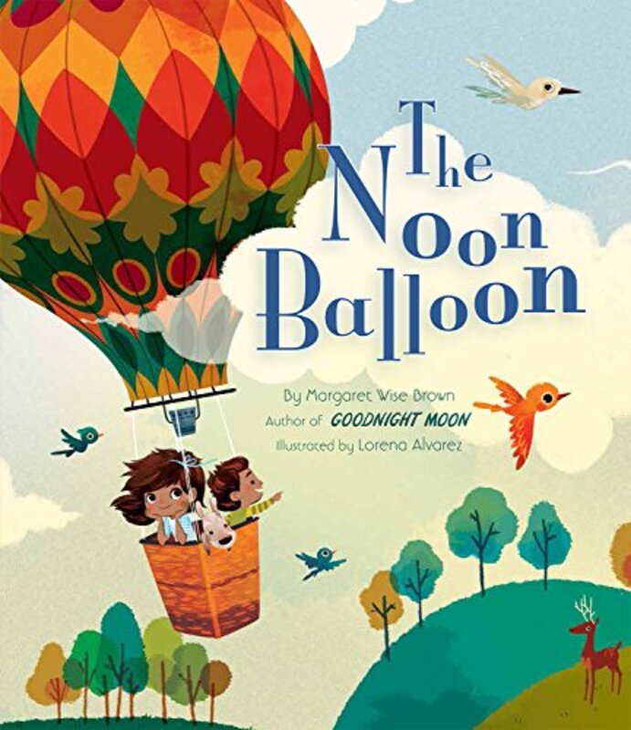 Book cover for "The Noon Balloon" by Margaret Wise Brown