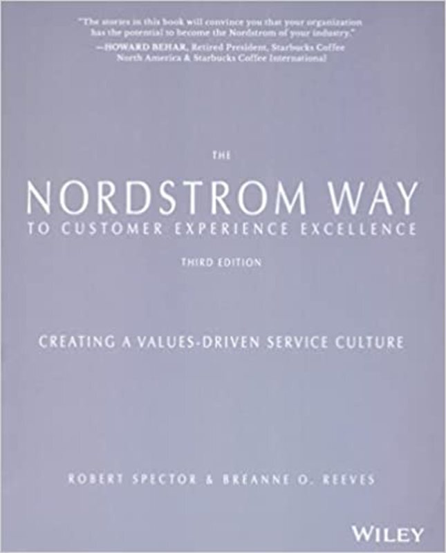 Book cover for "The Nordstrom Way to Customer Experience Excellence" by Robert Spector