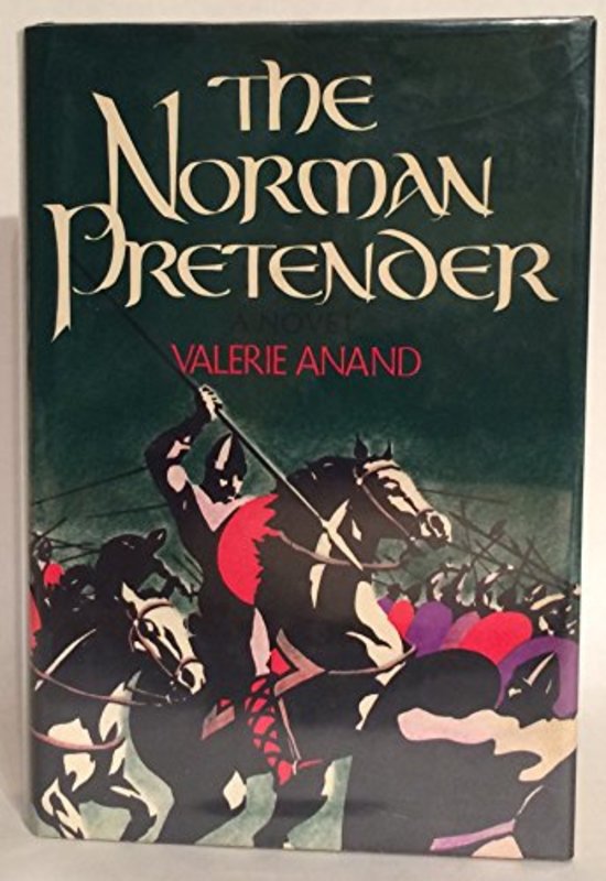 Book cover for "The Norman Pretender" by Valerie Anand