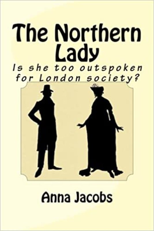 Book cover for "The Northern Lady" by Anna Jacobs