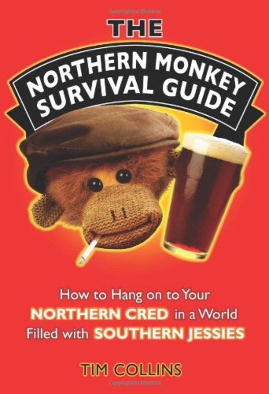 Book cover for "The Northern Monkey Survival Guide" by Tim Collins