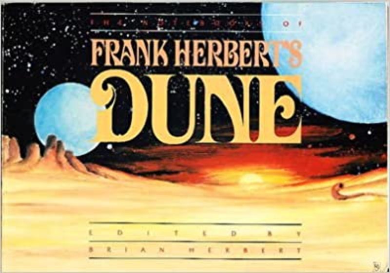 Book cover for "The Notebooks of Frank Herbert's Dune" by Brian Herbert