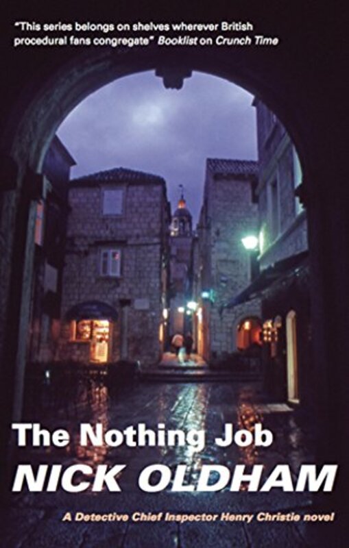 Book cover for "The Nothing Job" by Nick Oldham