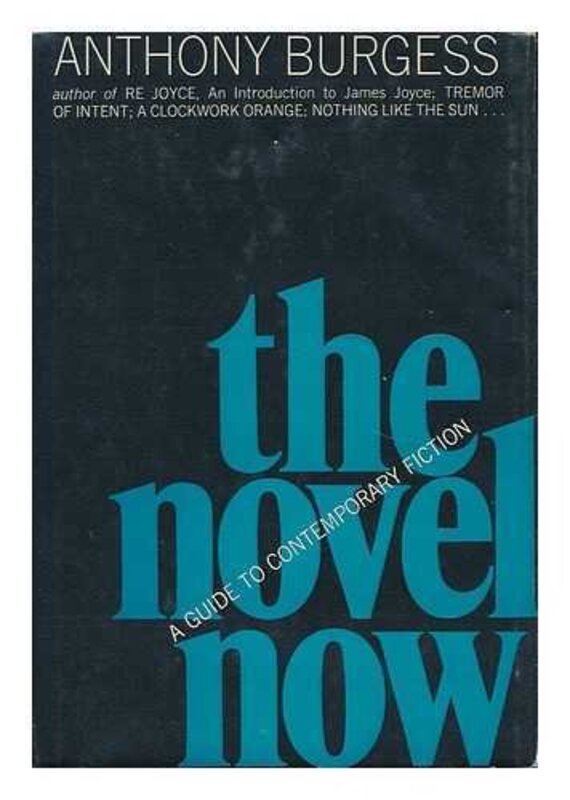 Book cover for "The Novel Now" by Anthony Burgess