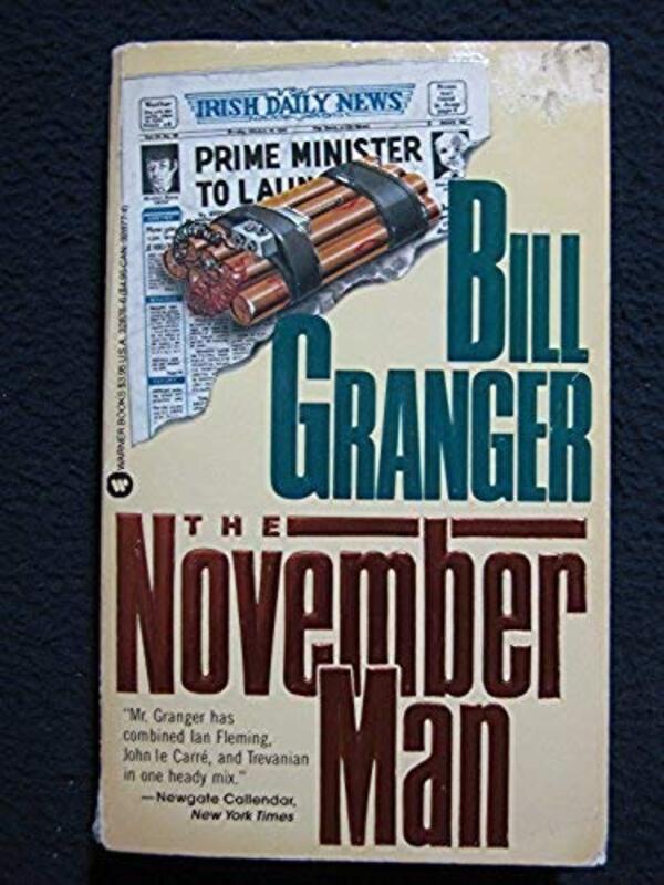 Book cover for "The November Man" by Bill Granger