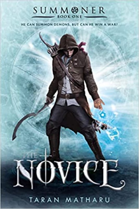 Book cover for "The Novice" by Taran Matharu
