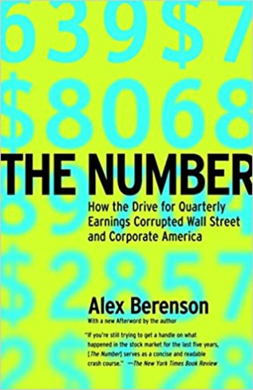Book cover for "The Number" by Alex Berenson